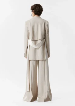 & Other Stories Kragenloser Blazer
