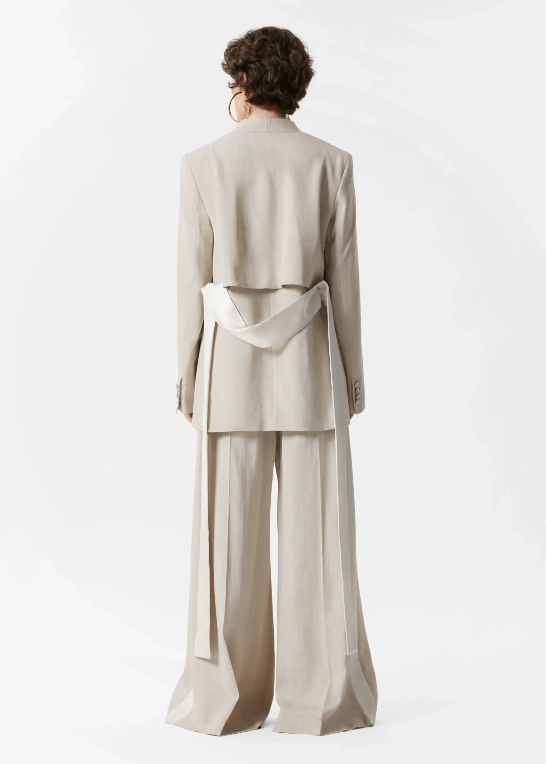 & Other Stories Kragenloser Blazer
