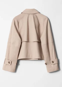 & Other Stories Kurze Trenchcoat-Jacke