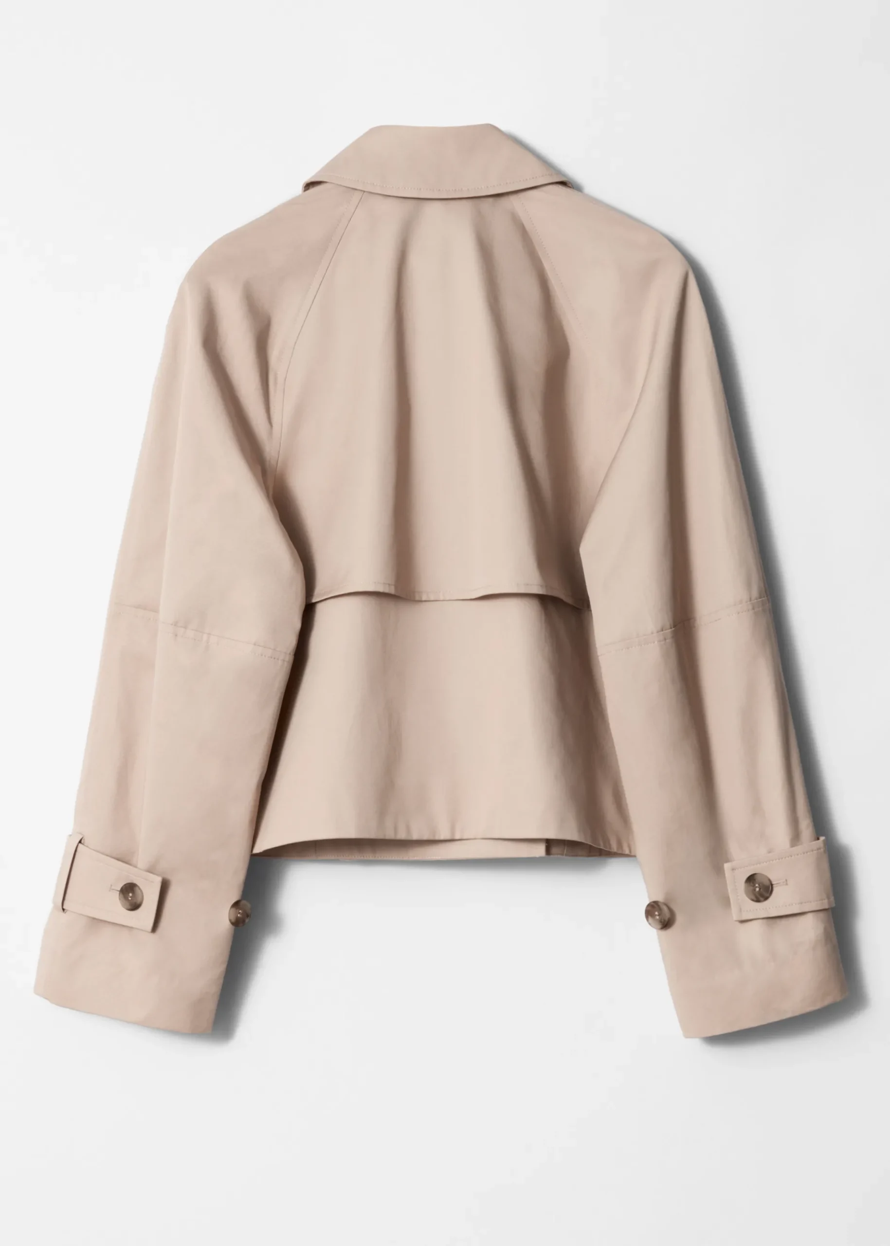 & Other Stories Kurze Trenchcoat-Jacke