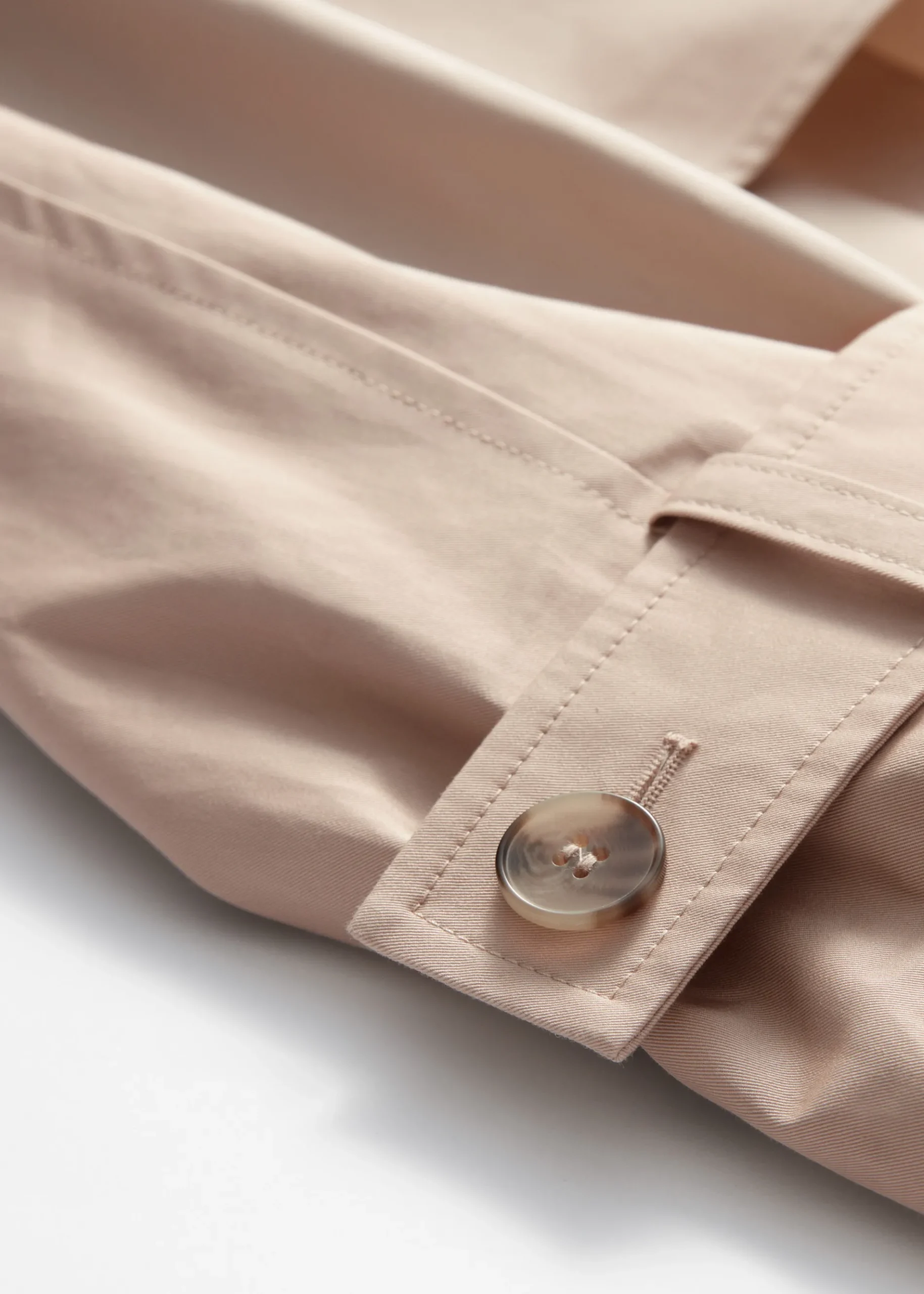 & Other Stories Kurze Trenchcoat-Jacke