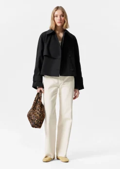 & Other Stories Kurze Trenchcoat-Jacke