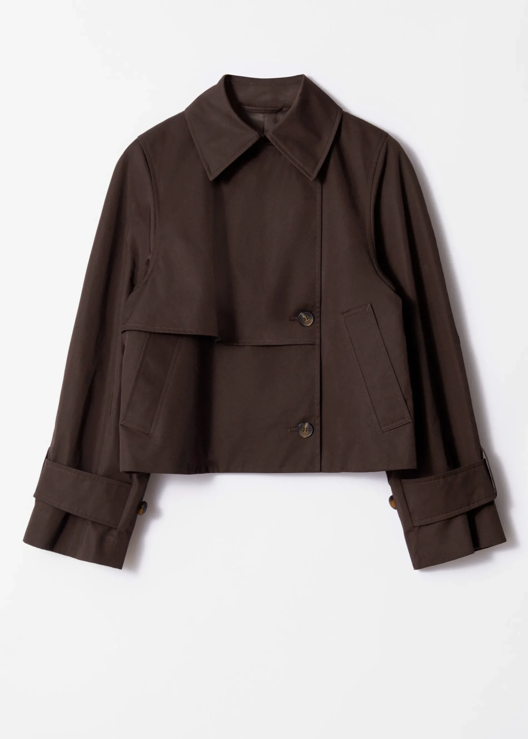 & Other Stories Kurze Trenchcoat-Jacke
