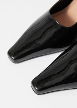& Other Stories Lacklederpumps mit Slingback-Riemen