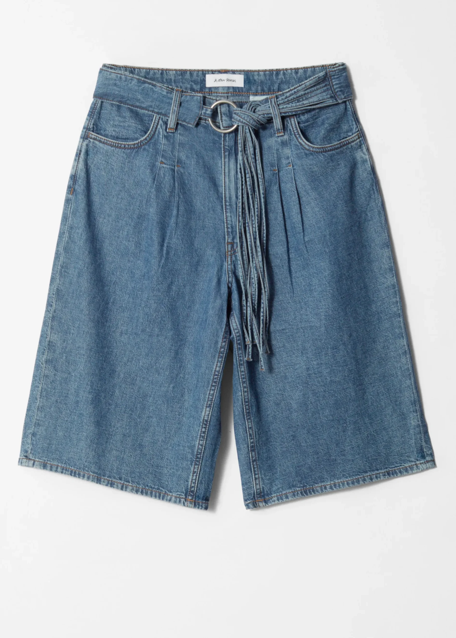 & Other Stories Lange Jeansshorts