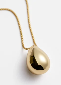 & Other Stories Lange Kette mit tropfenförmigem Anhänger
