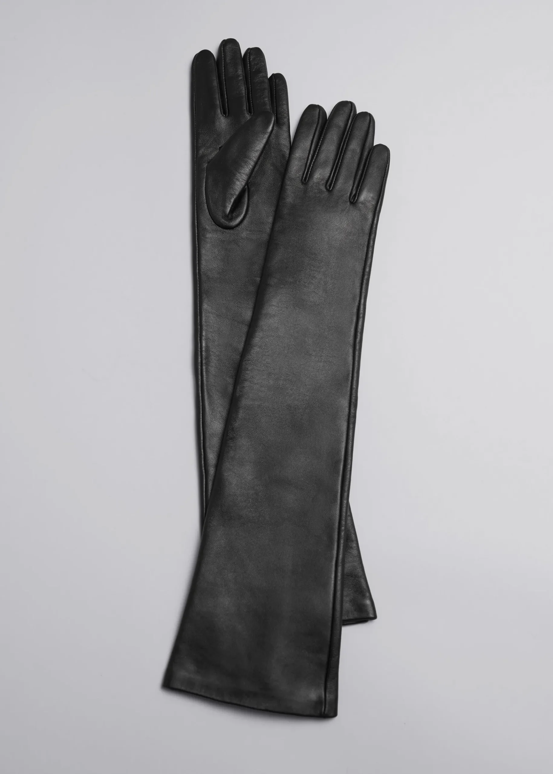 & Other Stories Lange Lederhandschuhe