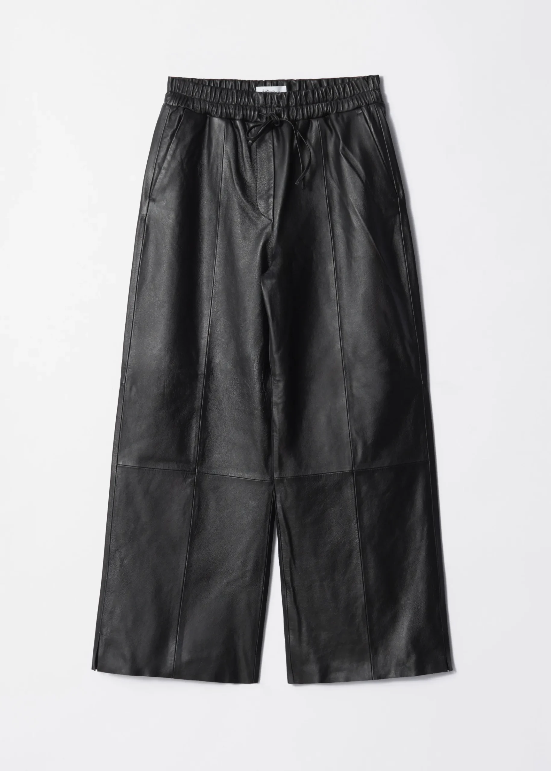& Other Stories Lederhose mit Kordelzug