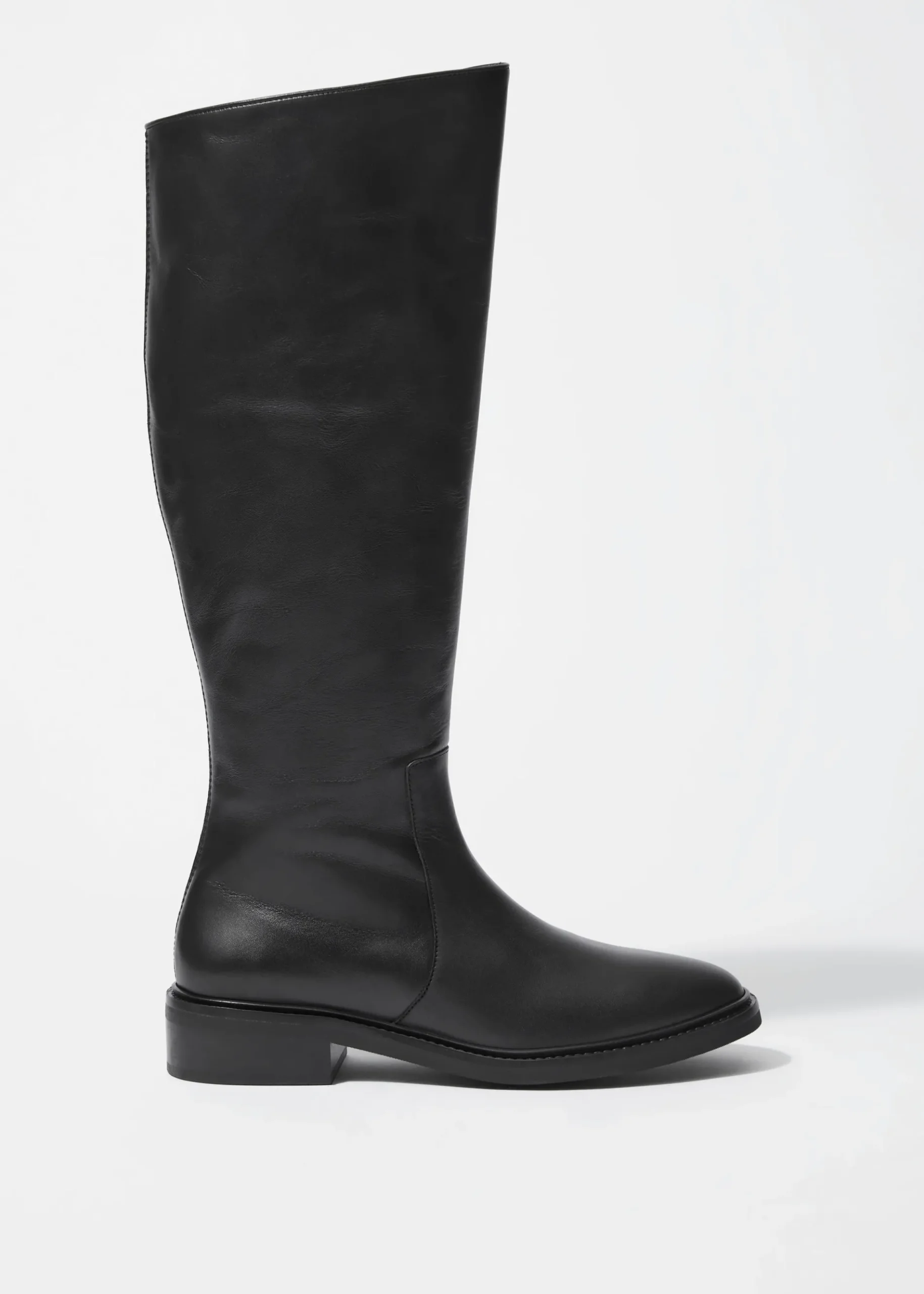 & Other Stories Lederstiefel im Reiterstil