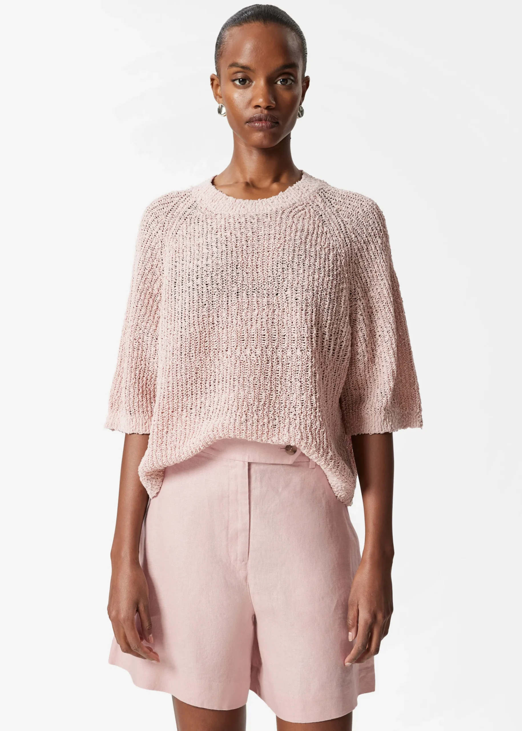 & Other Stories Leinen-Shorts