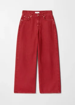 & Other Stories Locker geschnittene Jeans mit weitem Bein