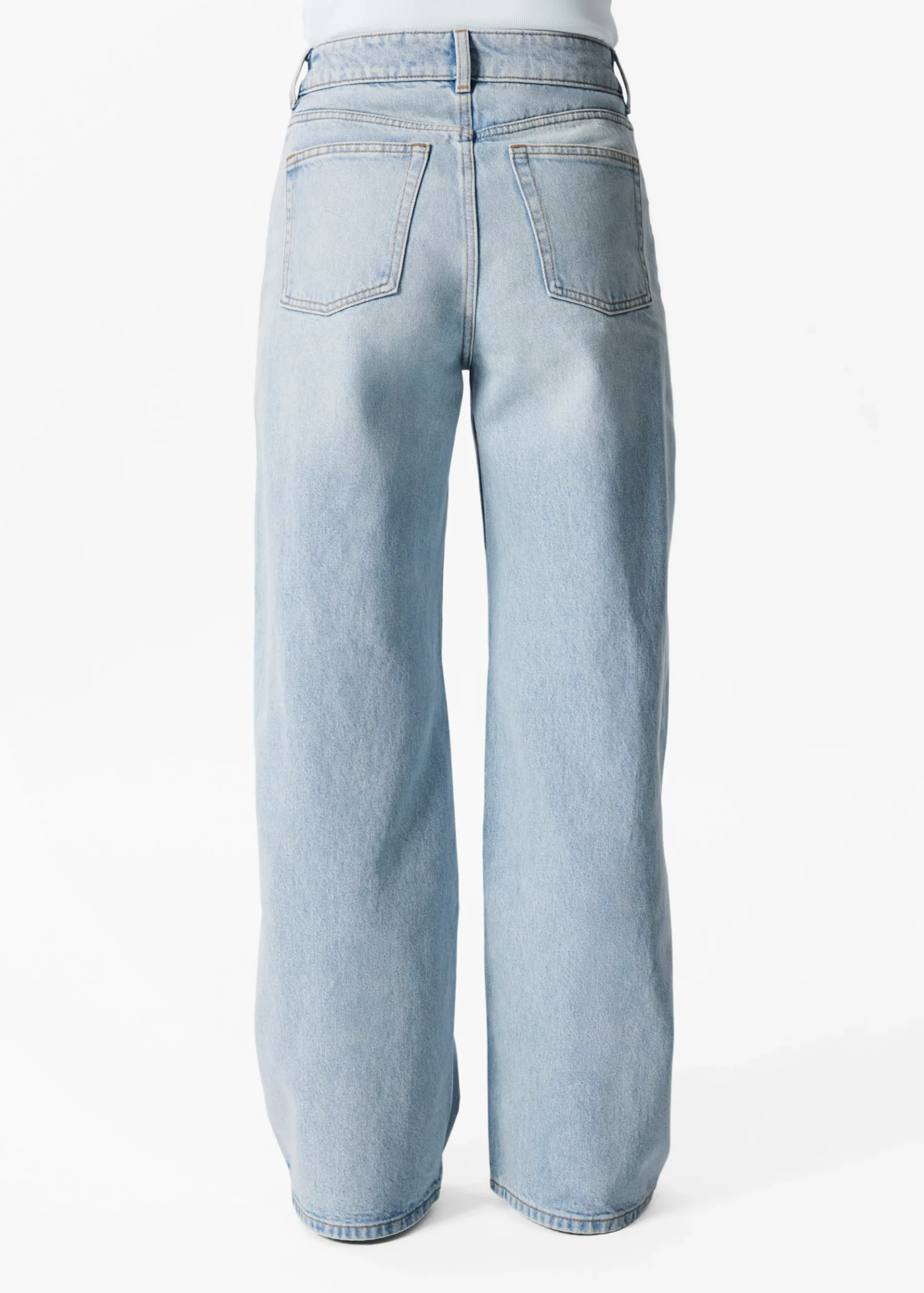 & Other Stories Locker geschnittene Jeans mit weitem Bein