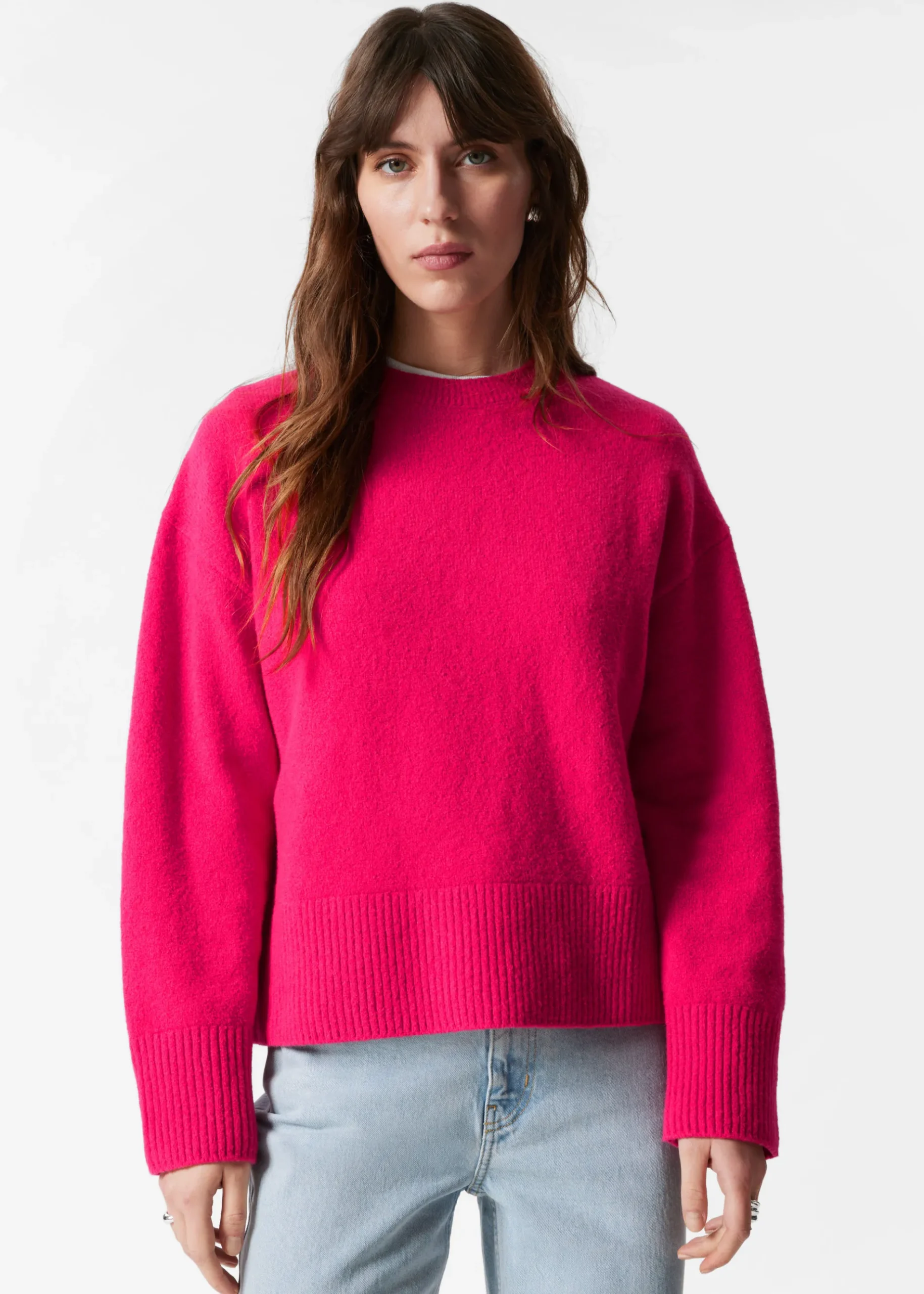 & Other Stories Locker geschnittener Strickpullover
