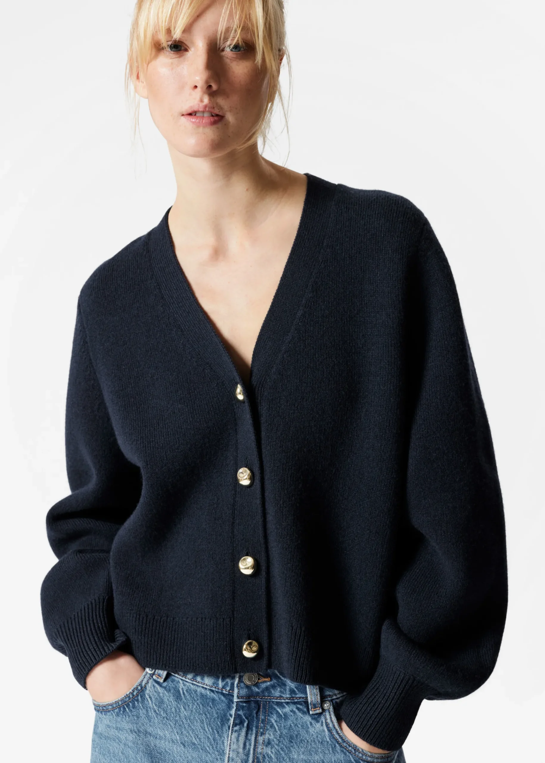 & Other Stories Lockere Strickjacke