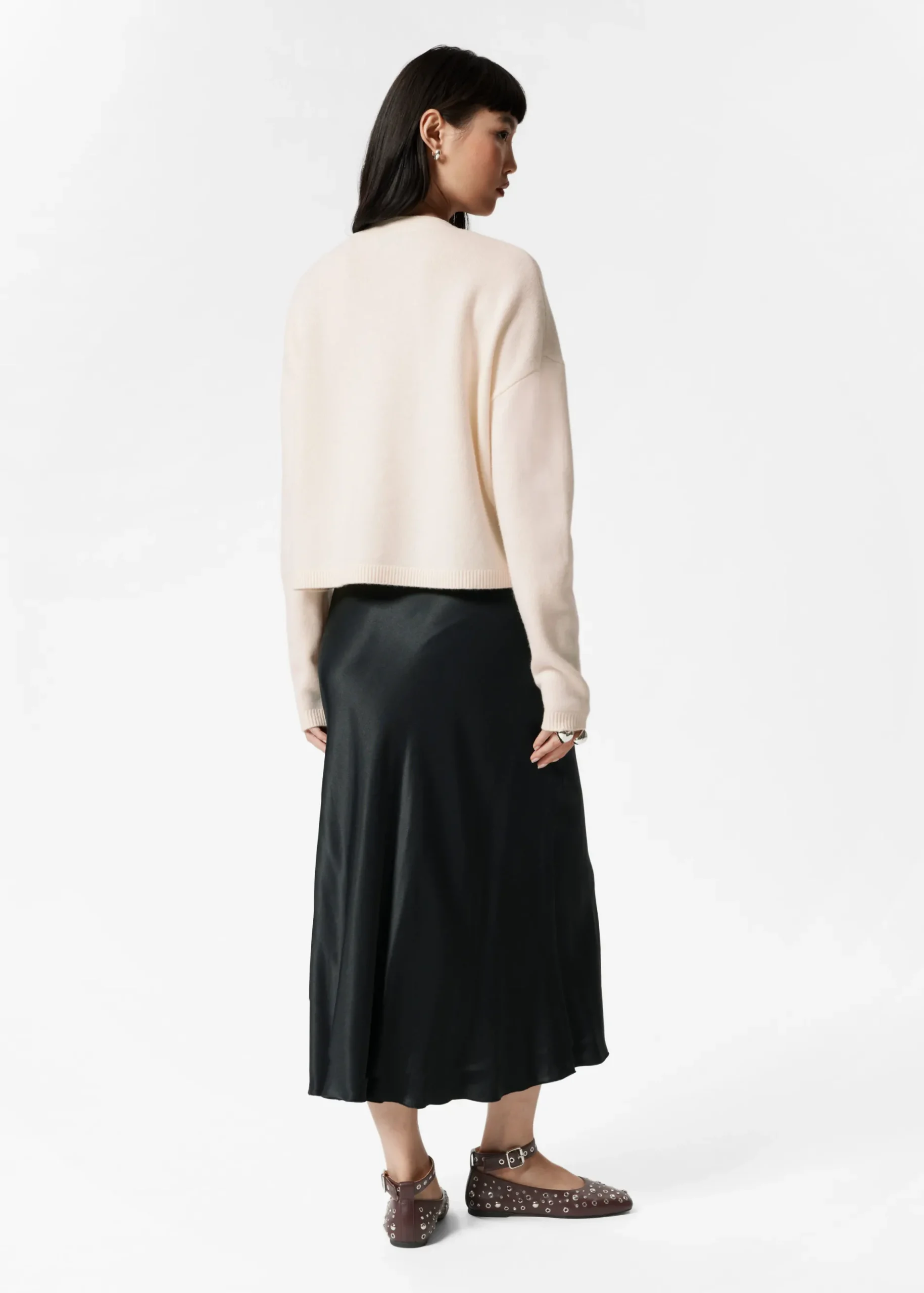& Other Stories Lockere Strickjacke aus Wolle