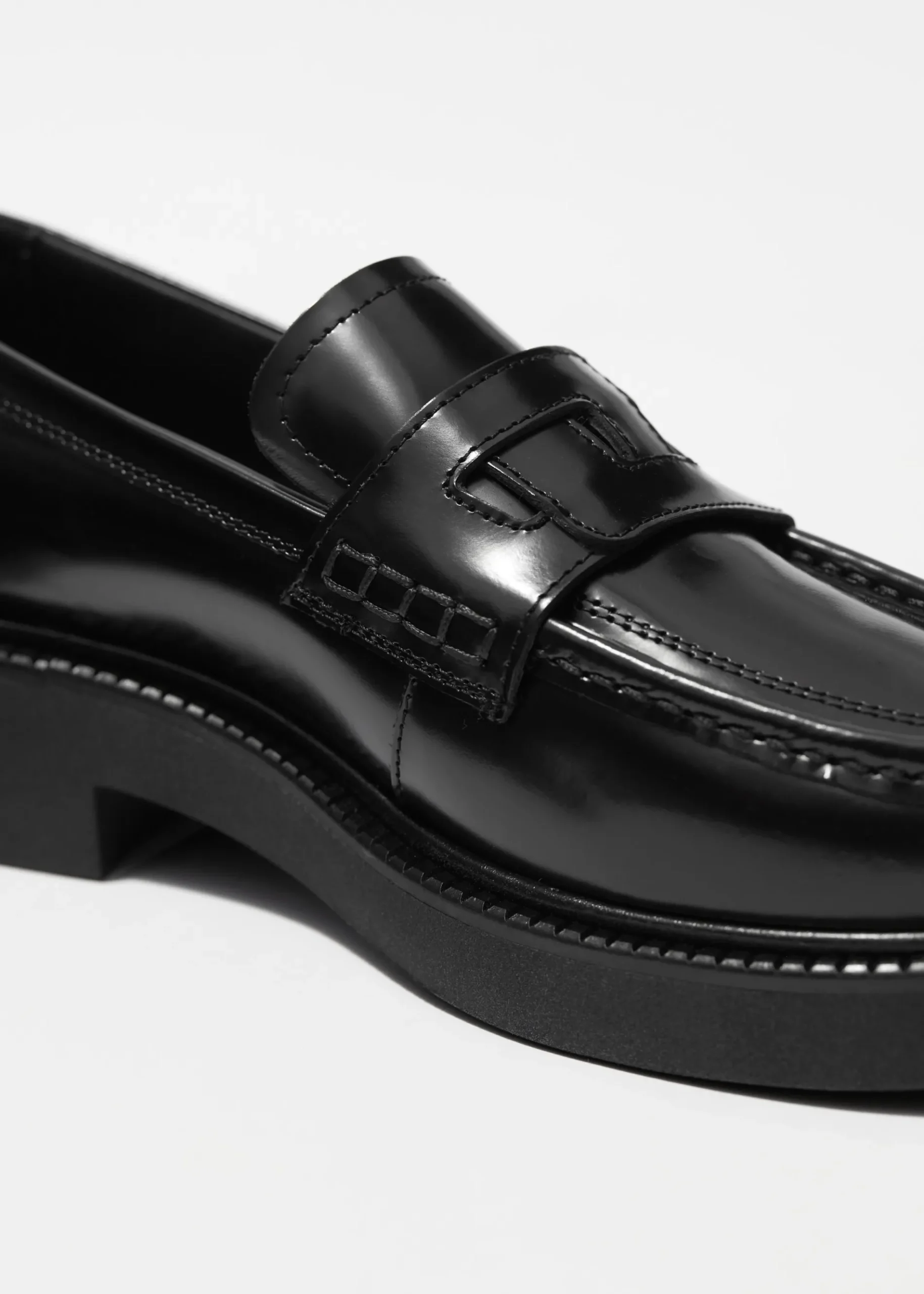 & Other Stories Markante Loafers aus Leder