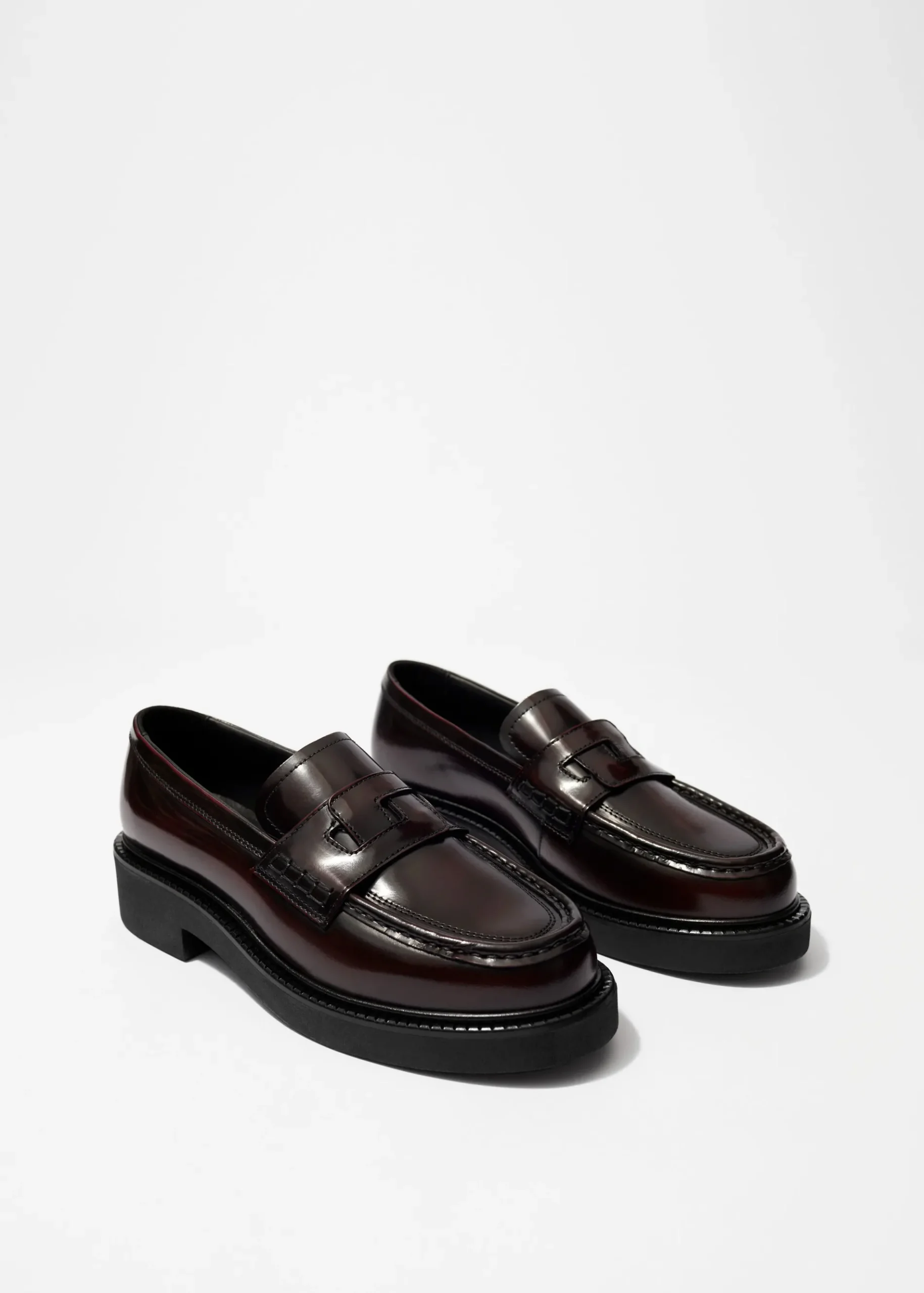 & Other Stories Markante Loafers aus Leder