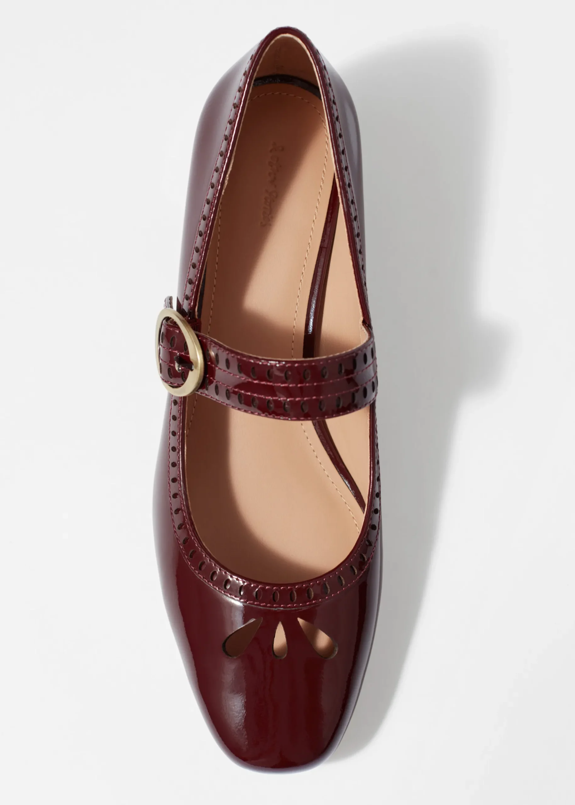 & Other Stories Mary-Jane-Pumps aus Leder