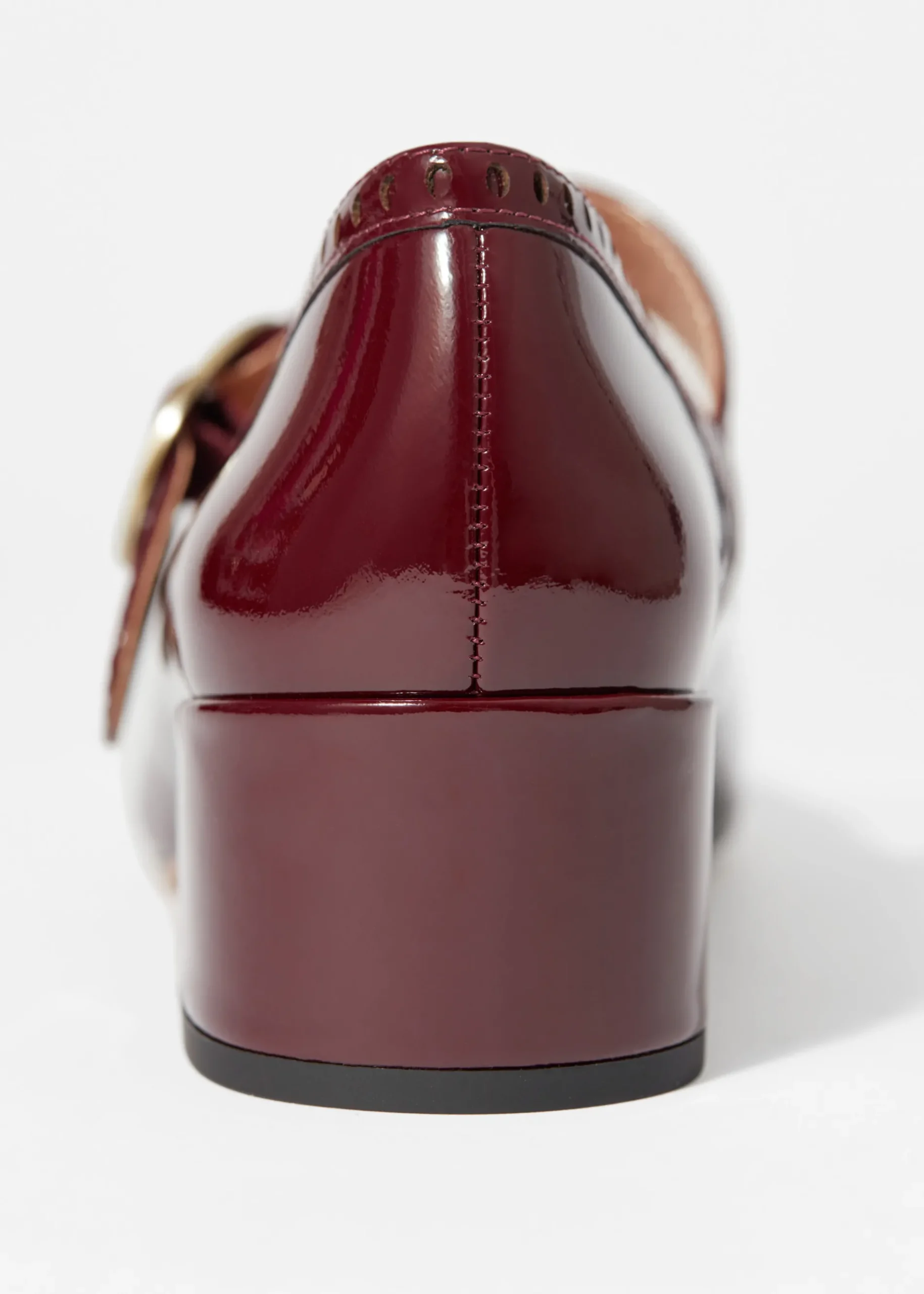 & Other Stories Mary-Jane-Pumps aus Leder