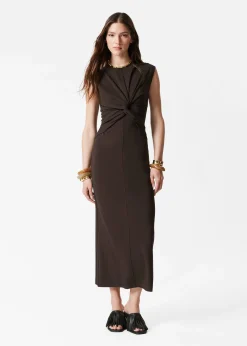 & Other Stories Maxikleid mit Twist-Detail
