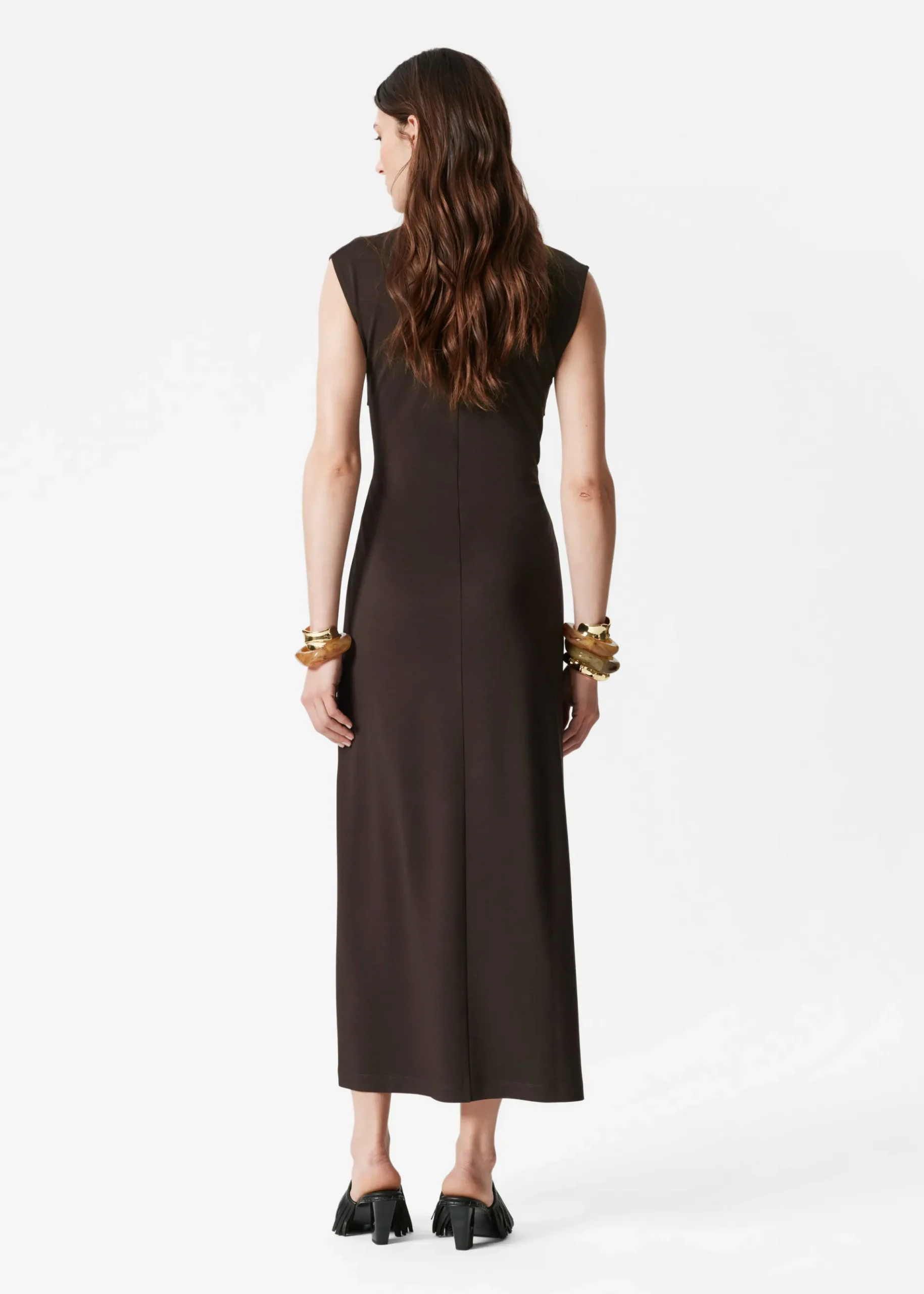 & Other Stories Maxikleid mit Twist-Detail