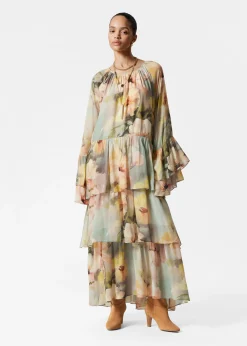 & Other Stories Maxikleid mit Volants