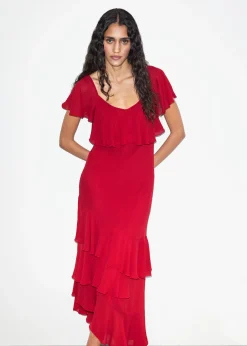 & Other Stories Maxikleid mit Volants