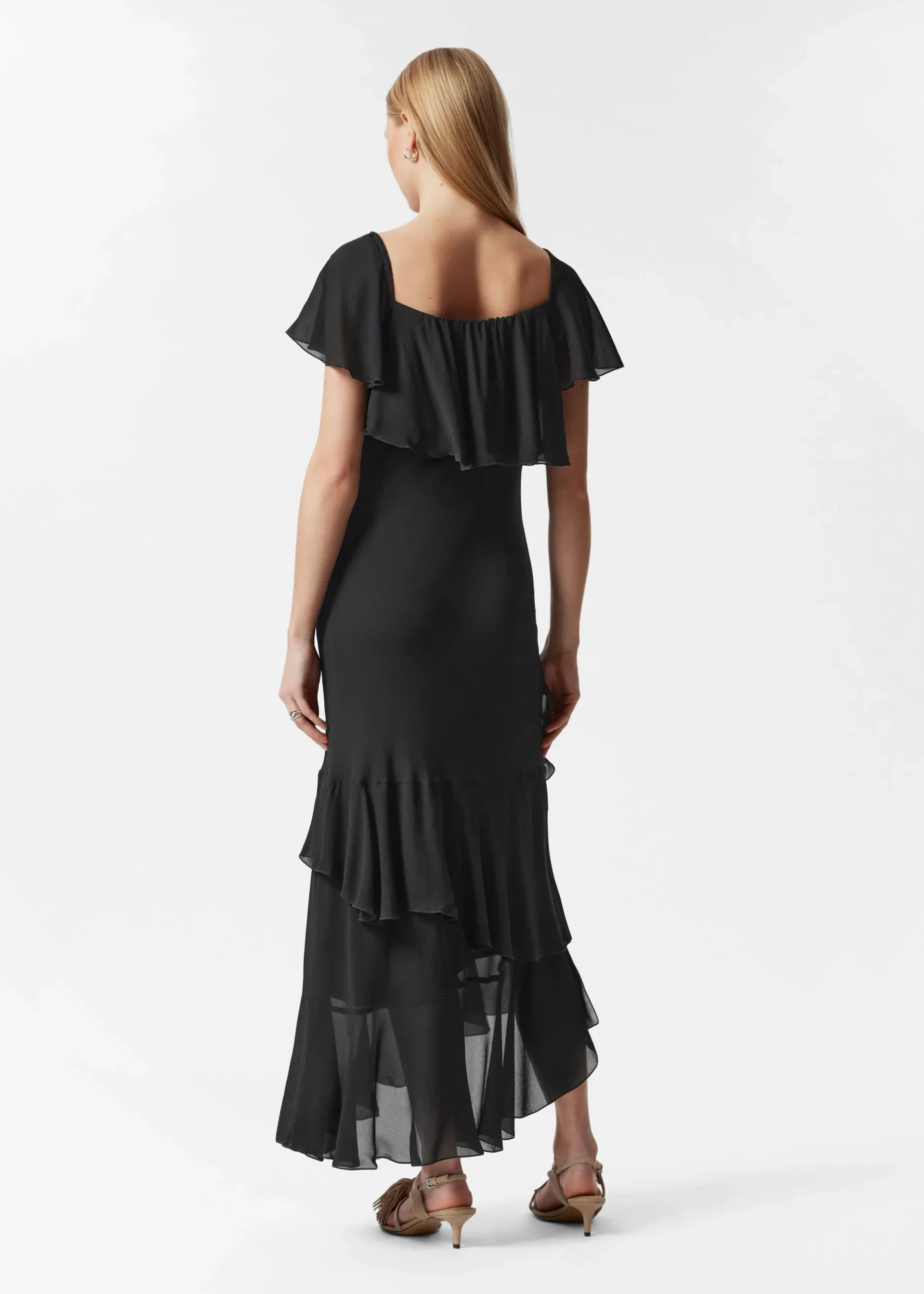 & Other Stories Maxikleid mit Volants