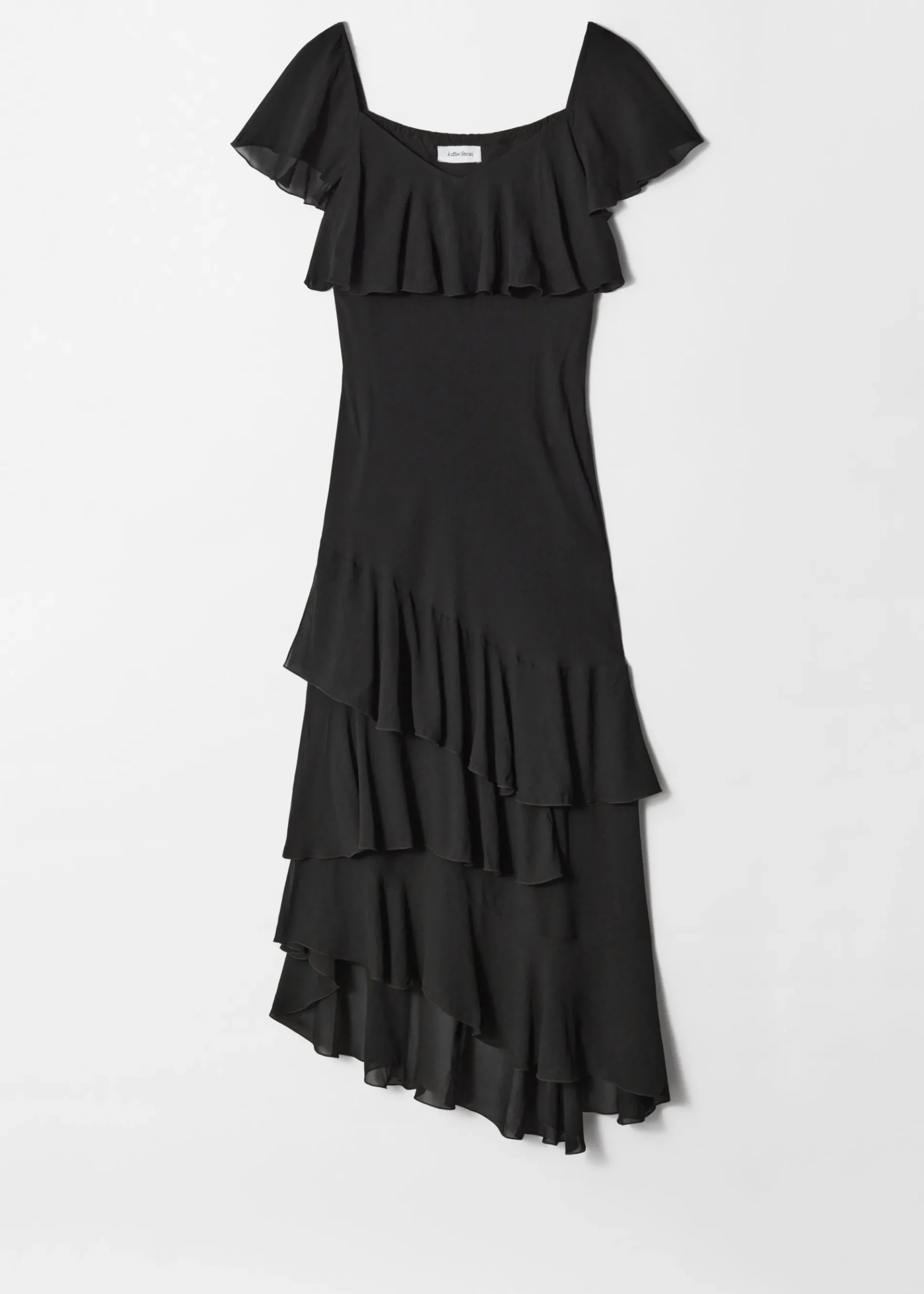 & Other Stories Maxikleid mit Volants
