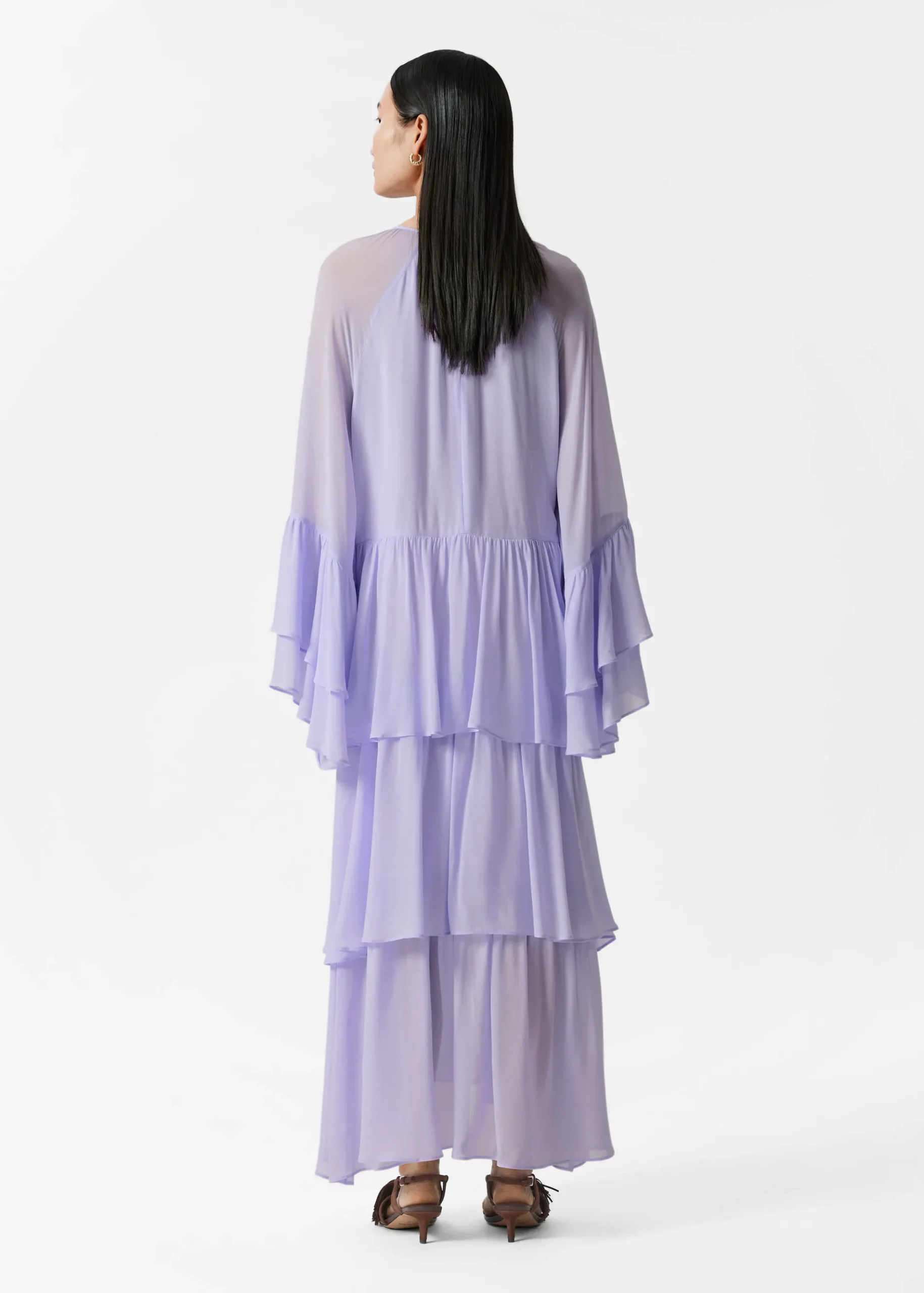 & Other Stories Maxikleid mit Volants