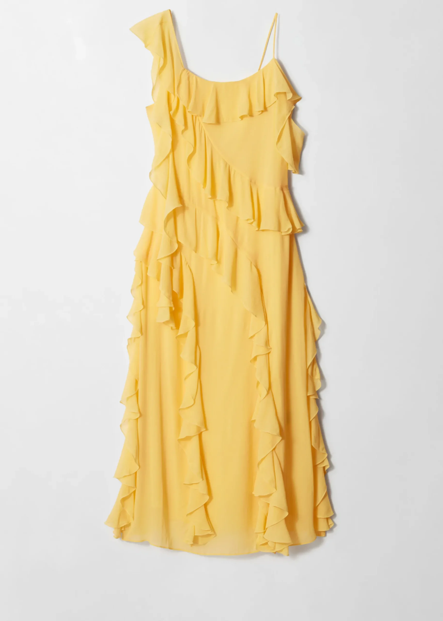& Other Stories Maxikleid mit Volants