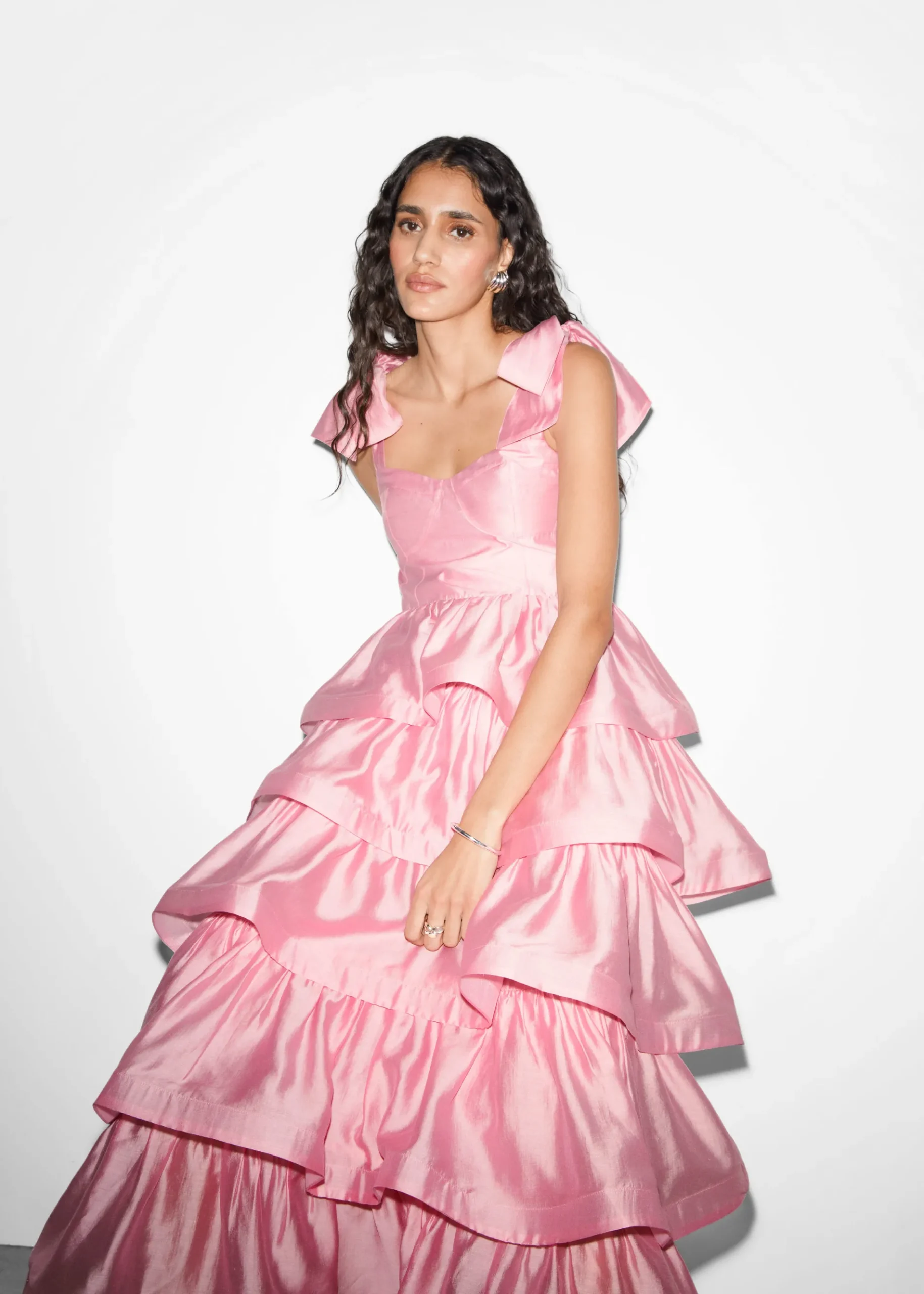 & Other Stories Maxikleid mit Volants