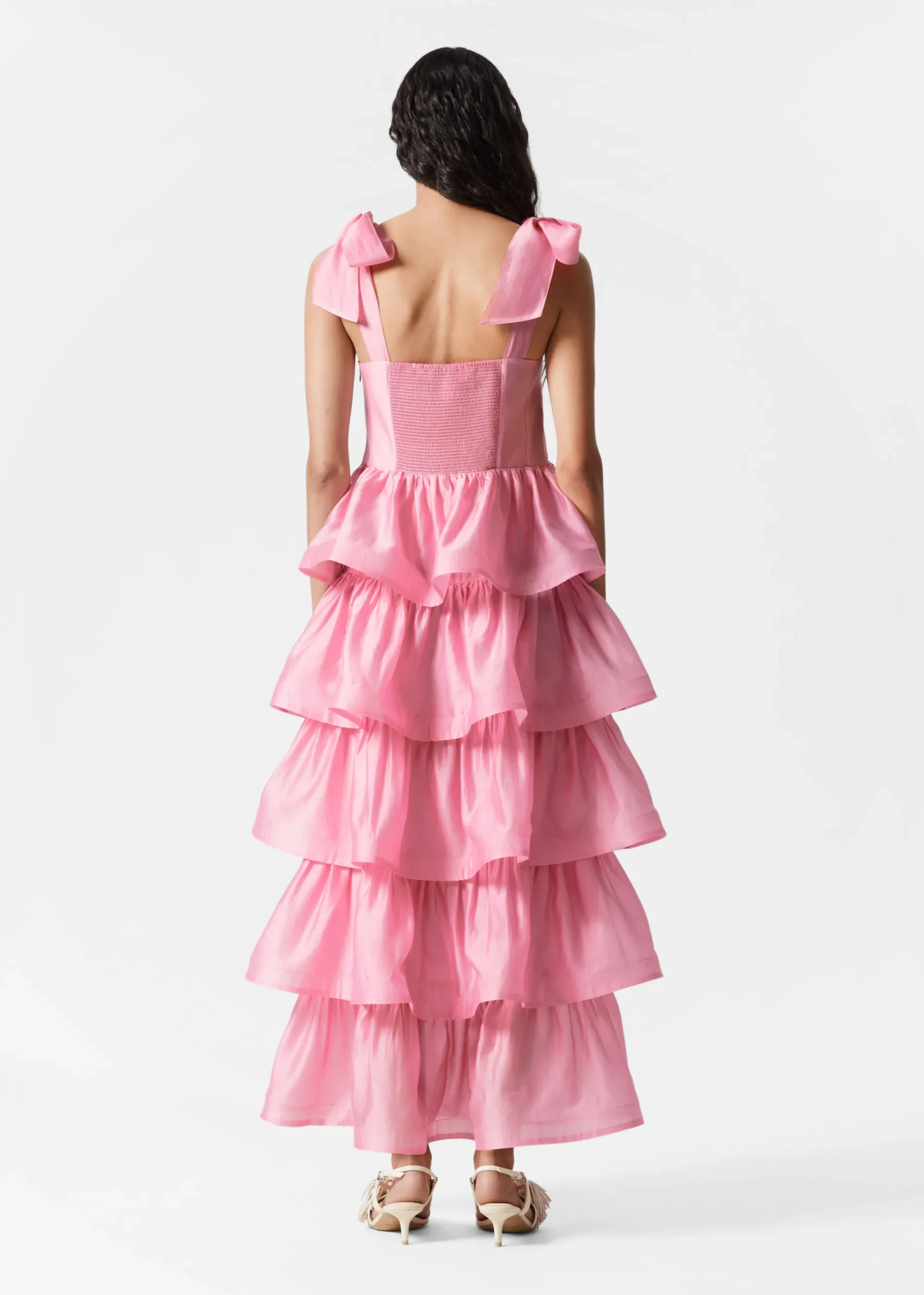 & Other Stories Maxikleid mit Volants