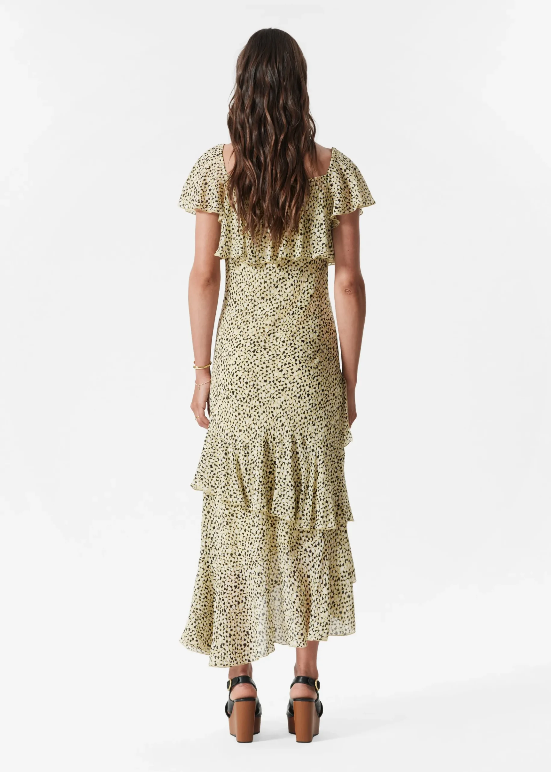 & Other Stories Maxikleid mit Volants