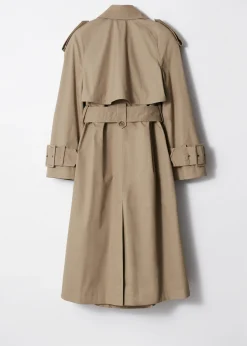 & Other Stories Maxi-Trenchcoat mit Gürtel