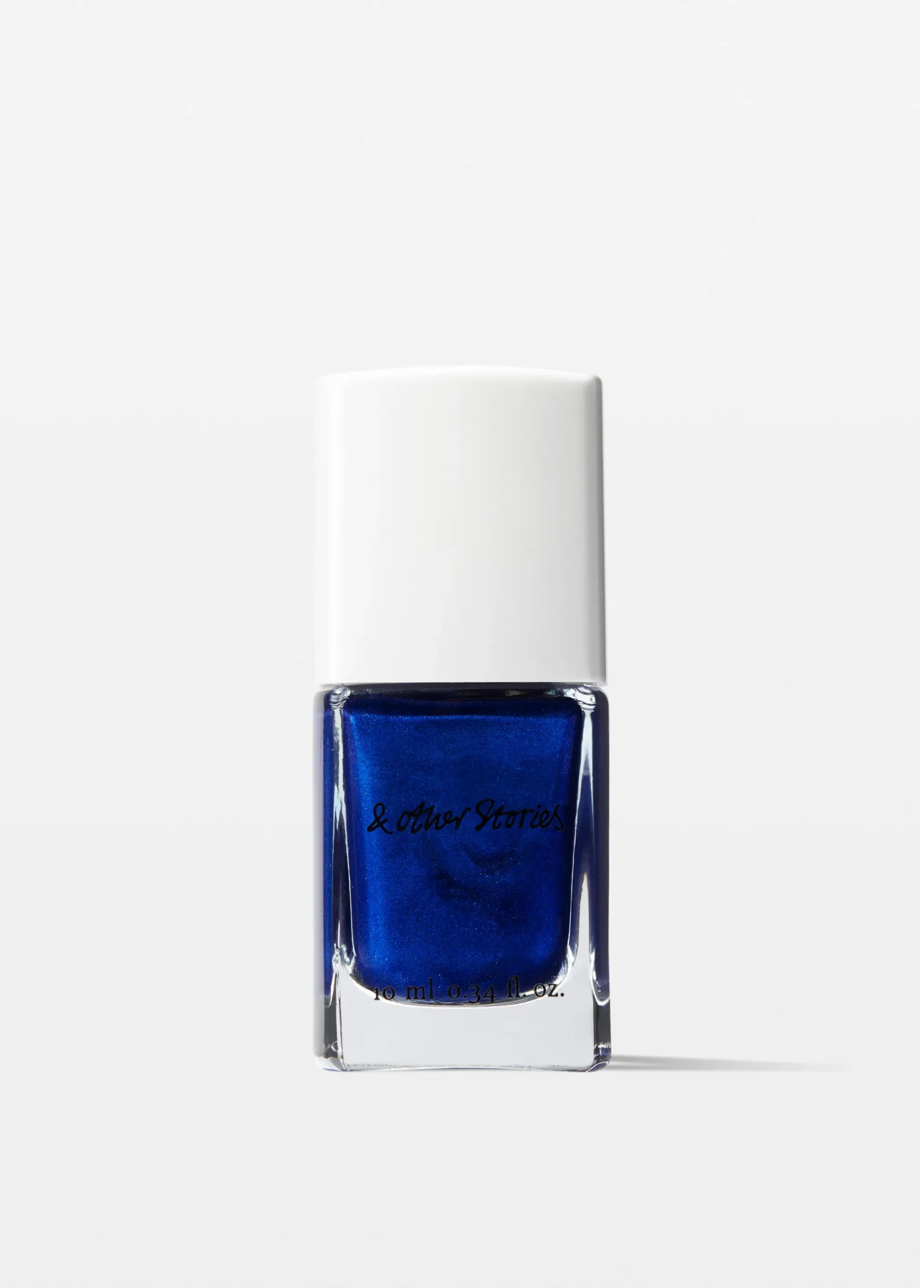 & Other Stories Metallic Blue Nagellack