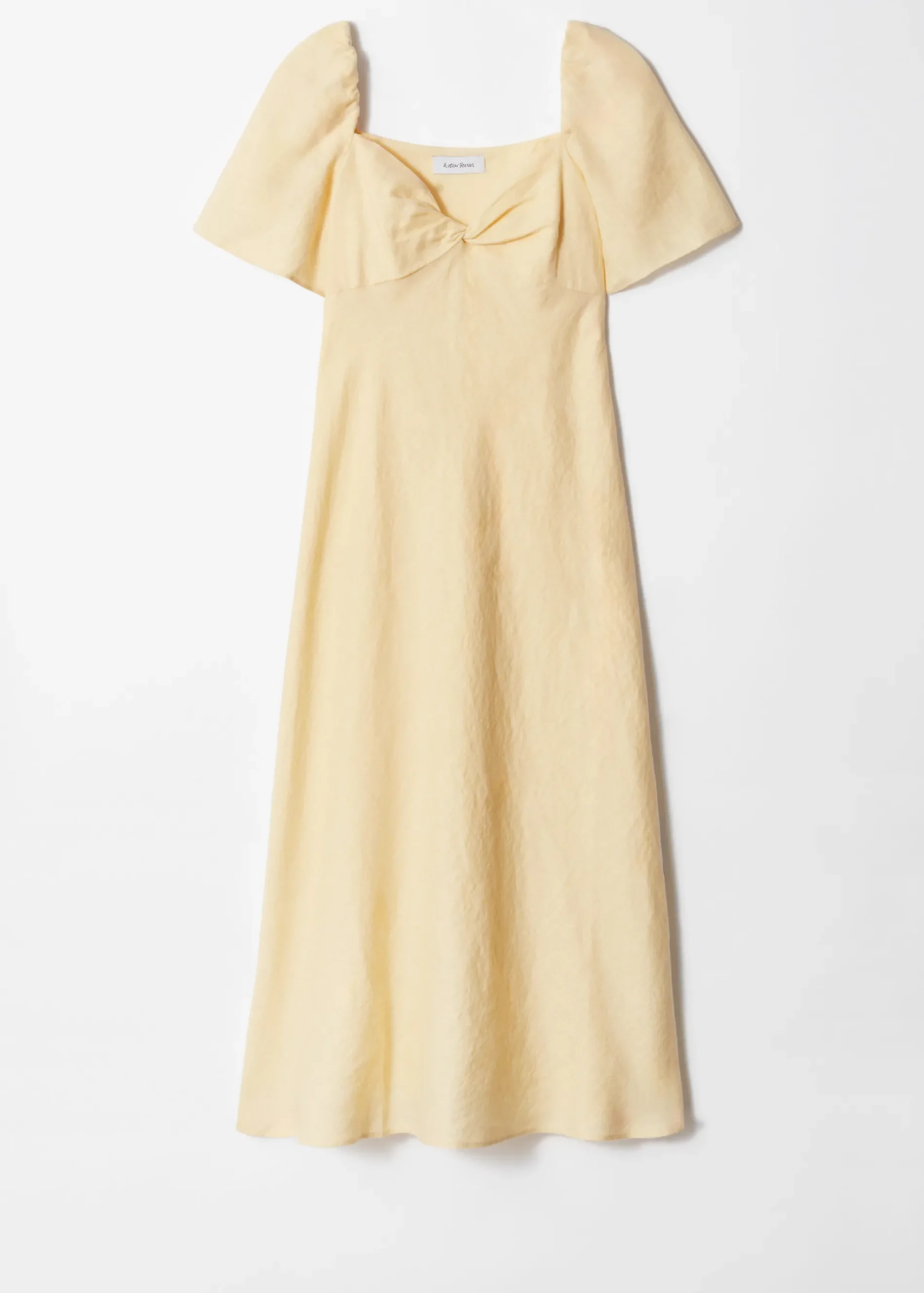 & Other Stories Midikleid aus Leinen