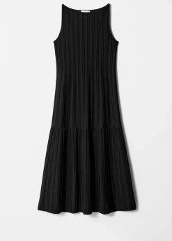 & Other Stories Midikleid aus Rippstrick