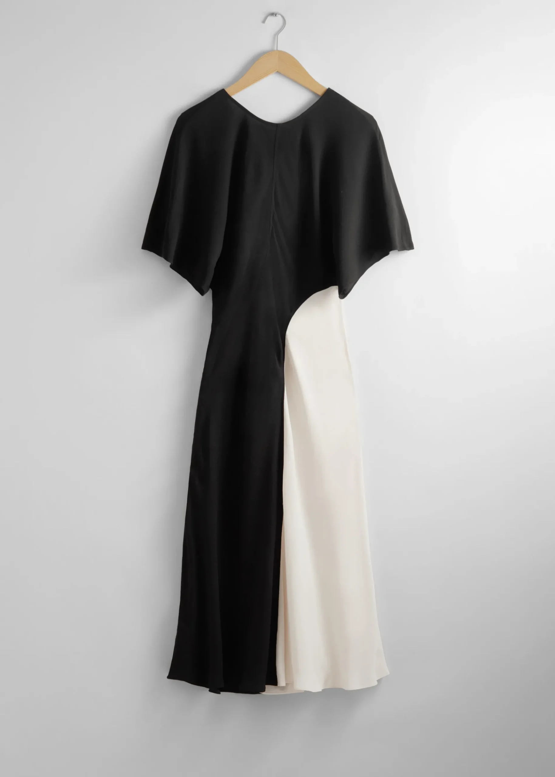 & Other Stories Midikleid aus Satin