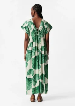 & Other Stories Midikleid mit Falten