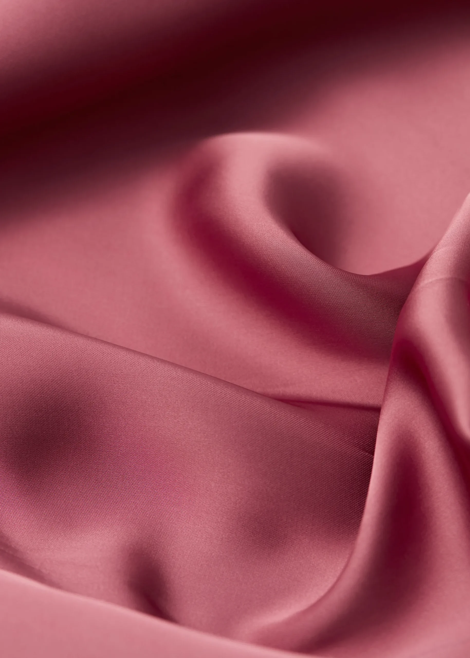 & Other Stories Midi-Trägerkleid aus Satin
