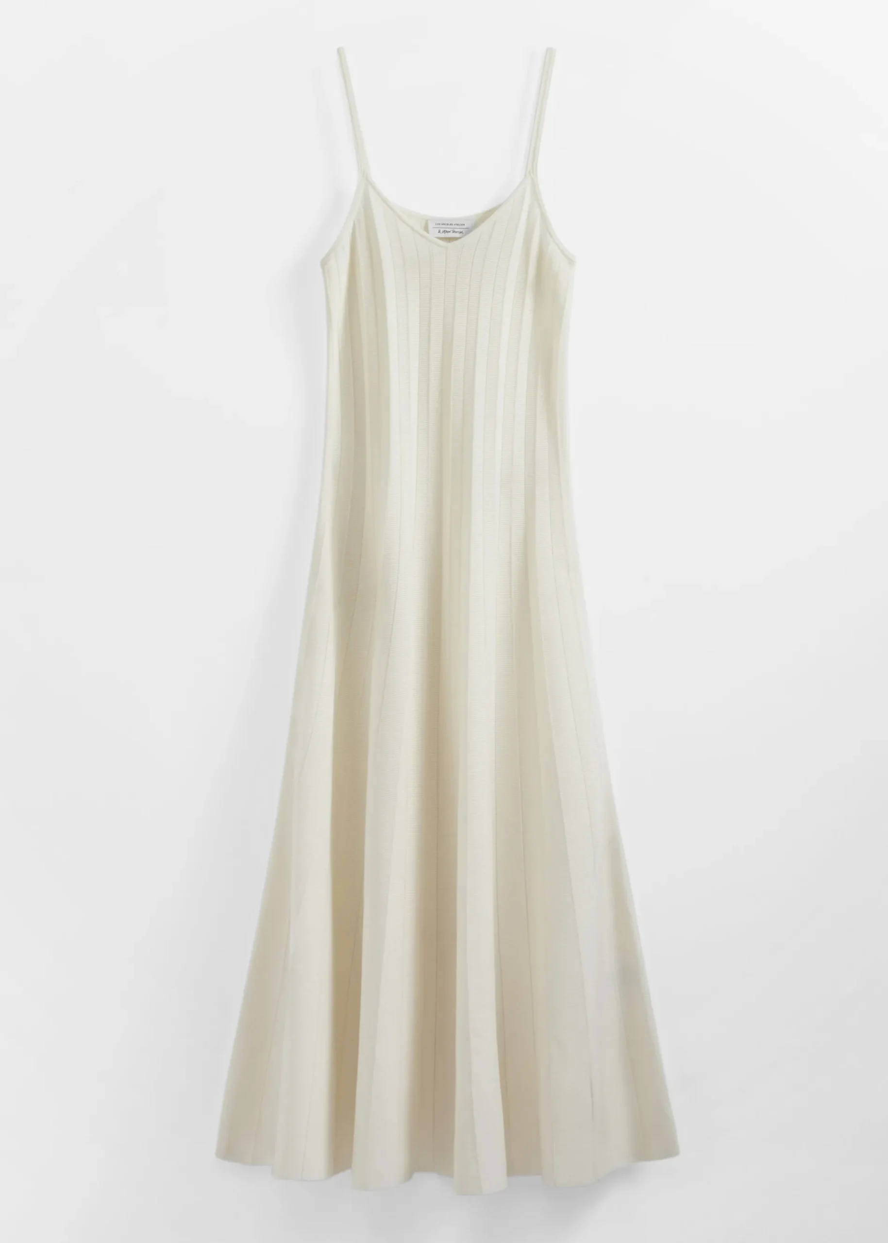 & Other Stories Midi-Trägerkleid mit Falten