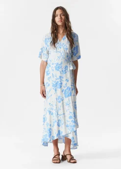 & Other Stories Midi-Wickelkleid