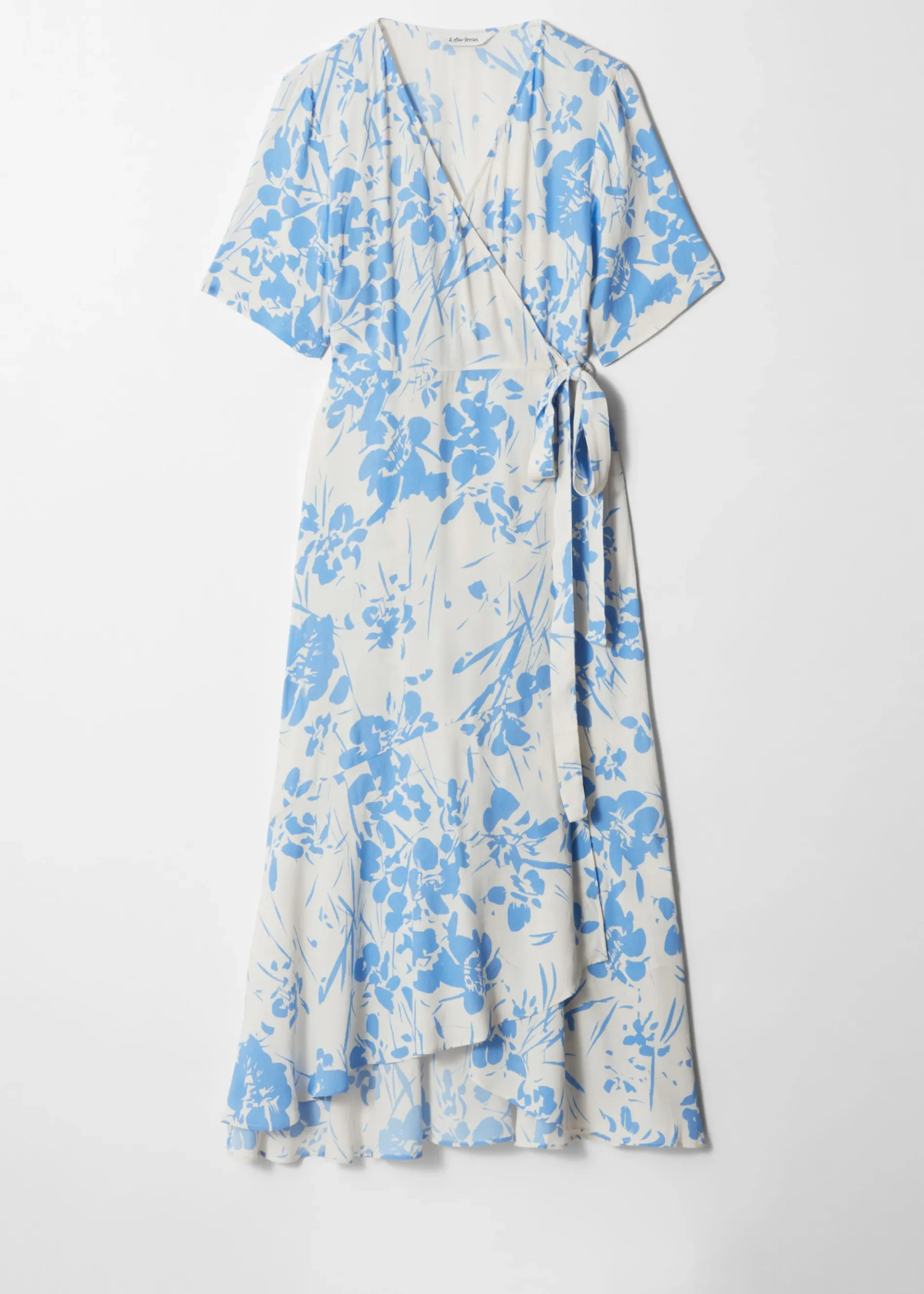 & Other Stories Midi-Wickelkleid