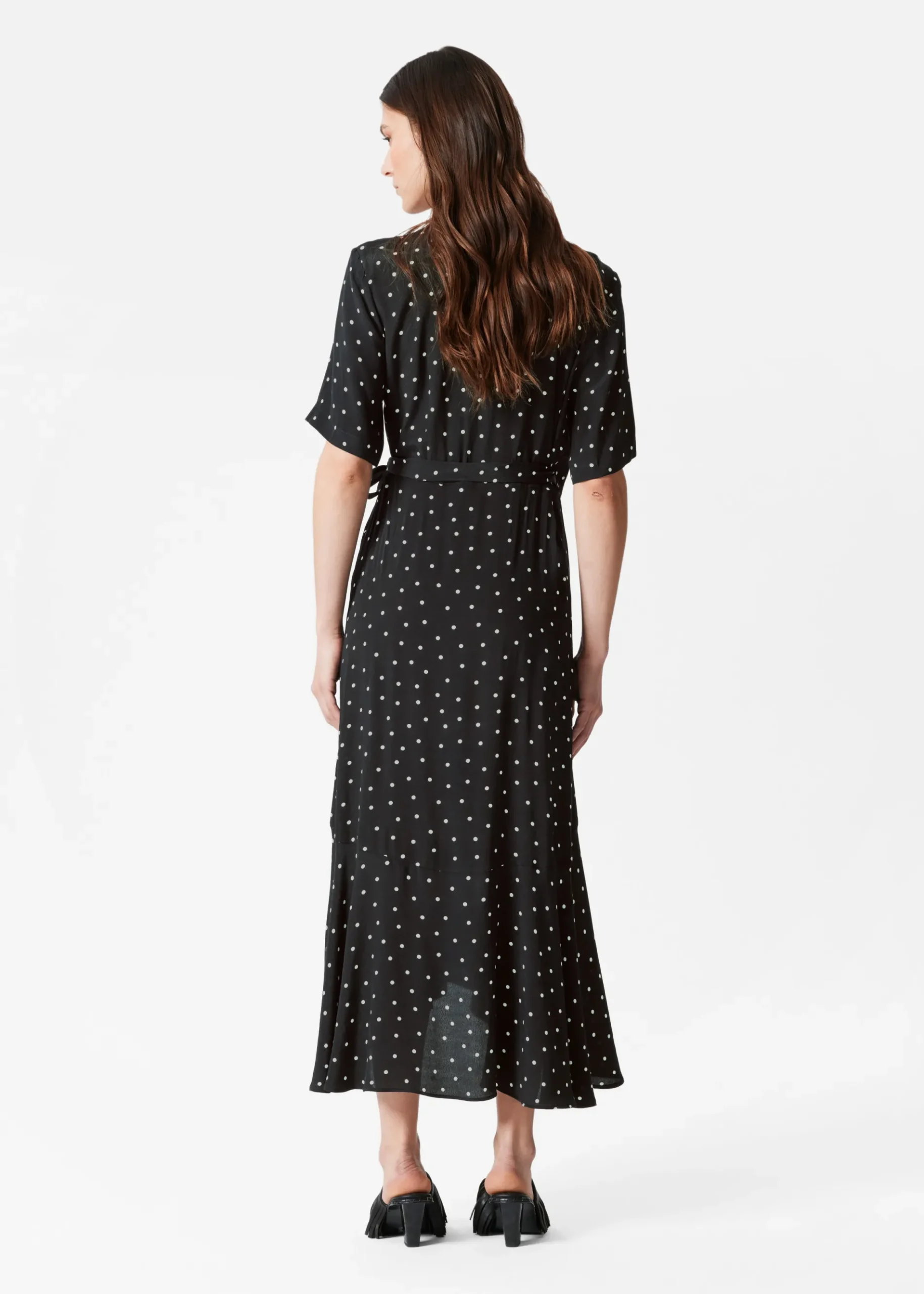 & Other Stories Midi-Wickelkleid