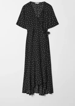 & Other Stories Midi-Wickelkleid