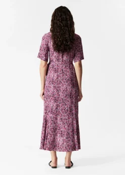 & Other Stories Midi-Wickelkleid