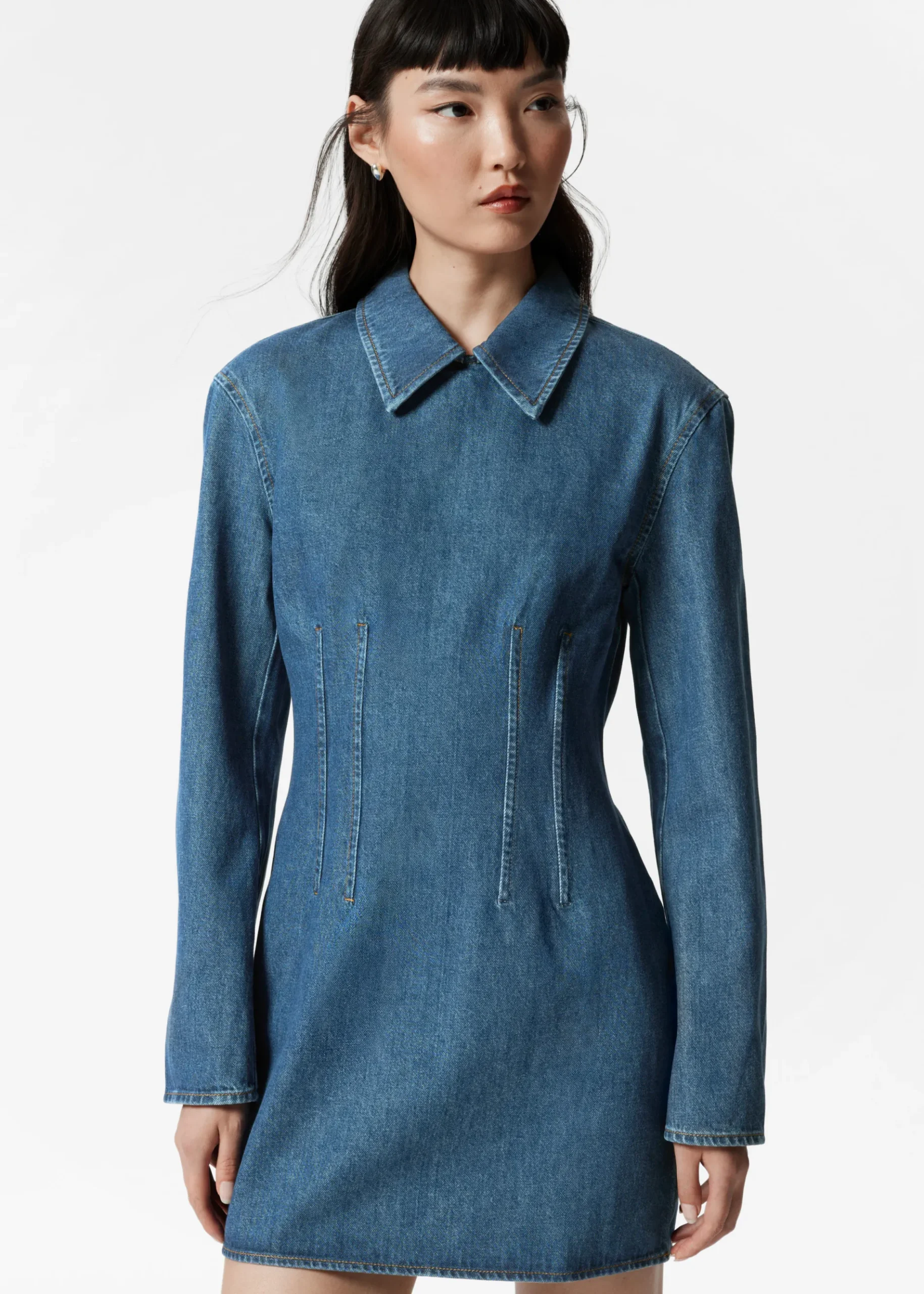& Other Stories Minikleid aus Denim