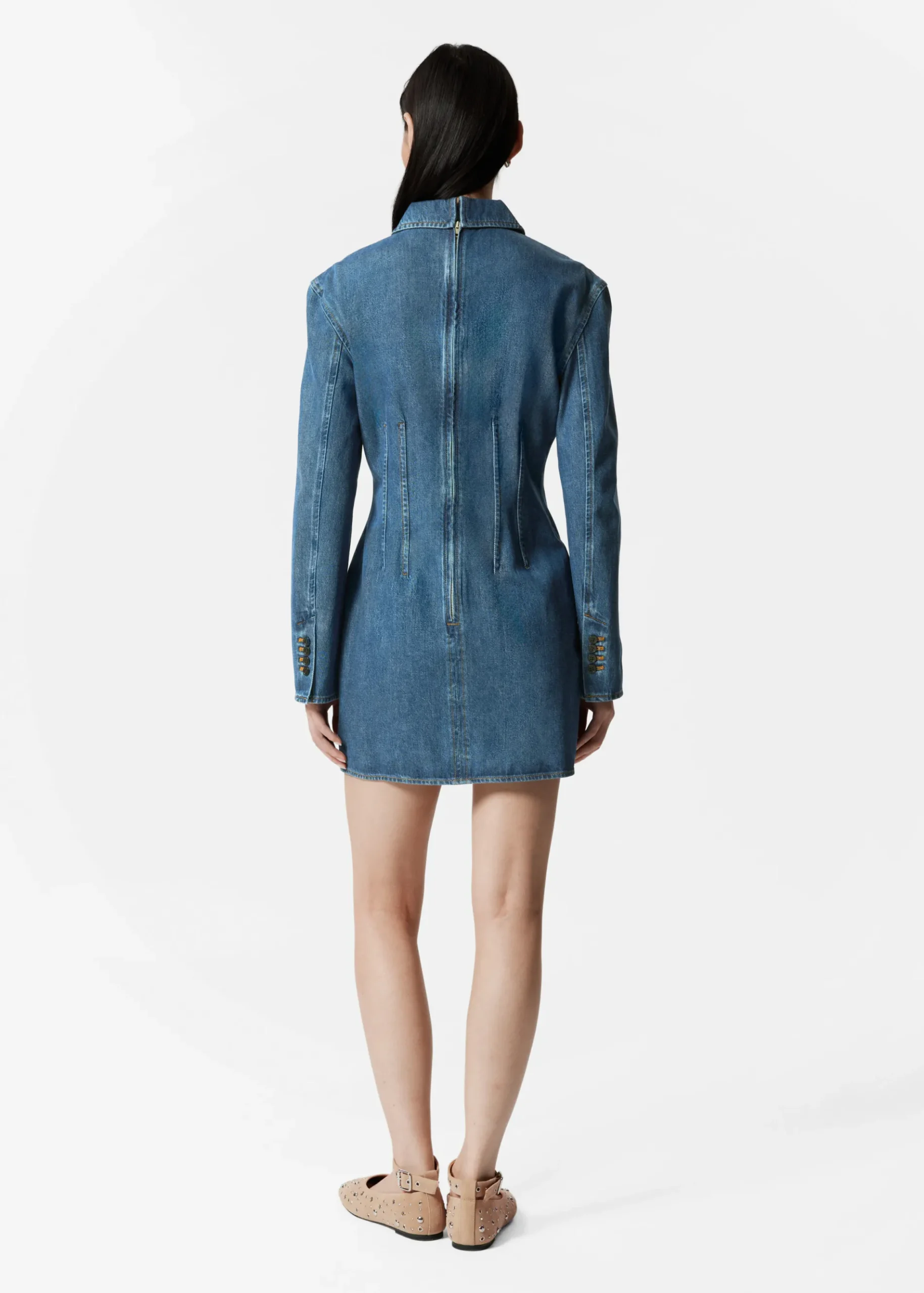 & Other Stories Minikleid aus Denim