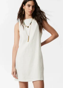 & Other Stories Minikleid aus Leinen